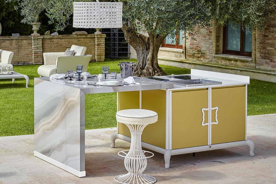 Which luxury outdoor kitchen appliances should you consider?